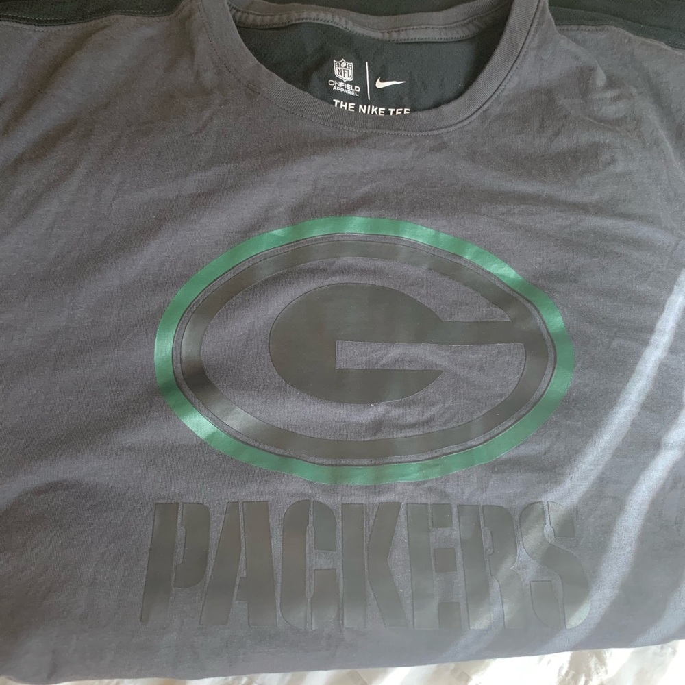 Green Bay Packers on field dri-fit shirt